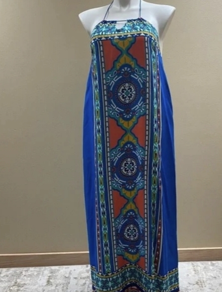 La Moda Halter Maxi Sun Dress - Picture 10 of 13